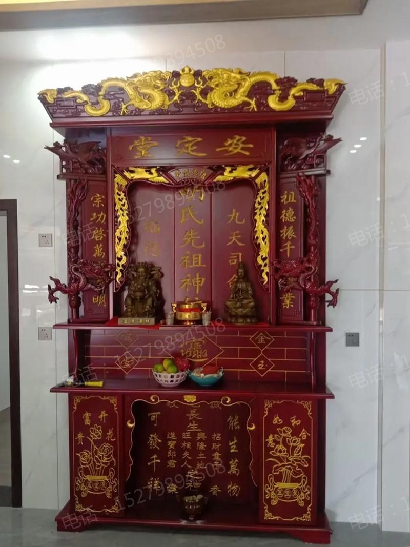 望城描金祖先神台