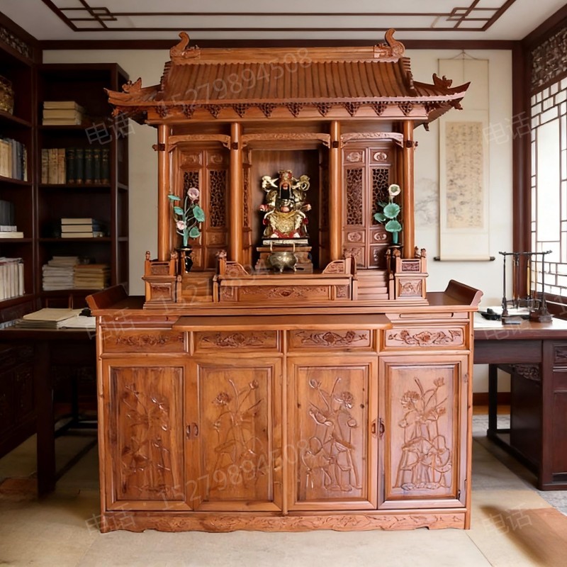 西峰屋顶式神台