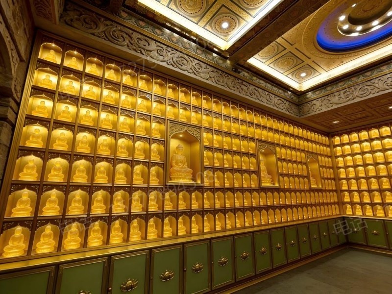 西峰万佛墙展示架