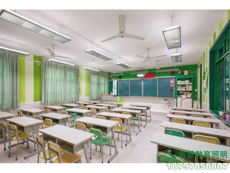 岚山绿色防近室学校教室灯
